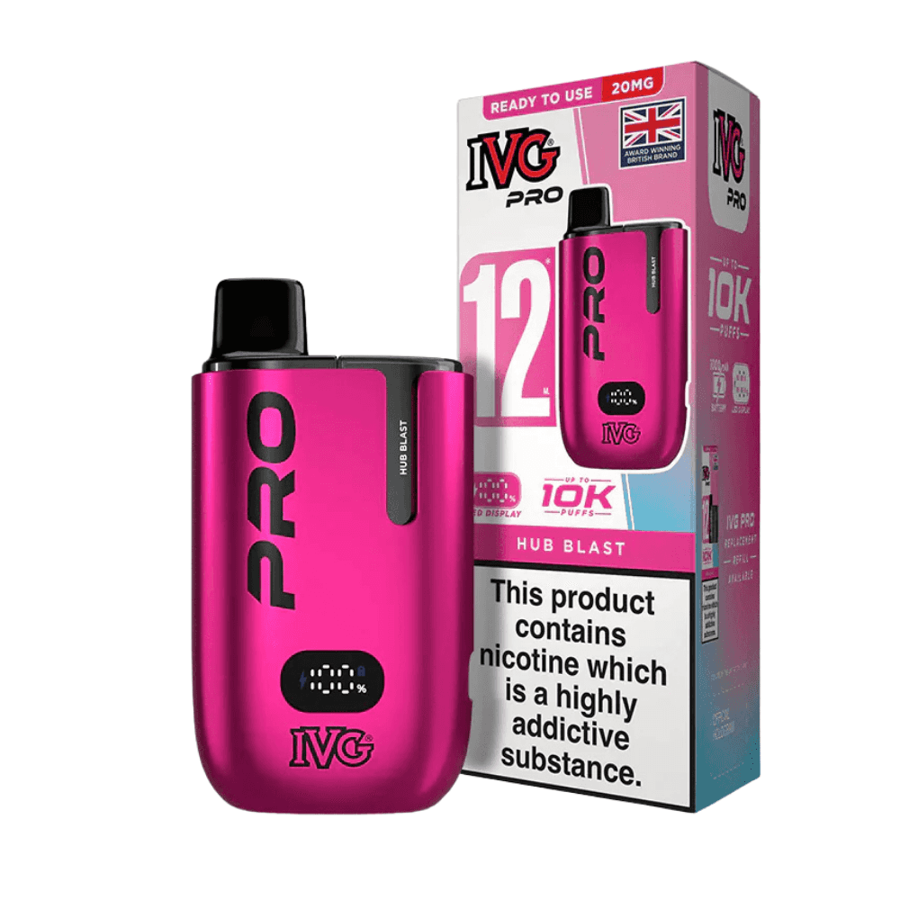 IVG Pro 12 Vape Kit Box of 5