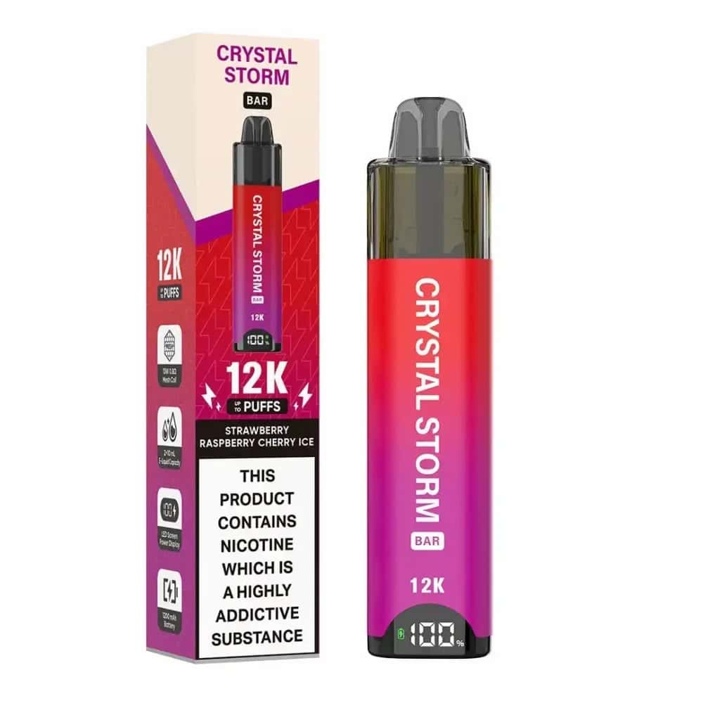Crystal Strom Bar 12k Vape Kit Box of 5
