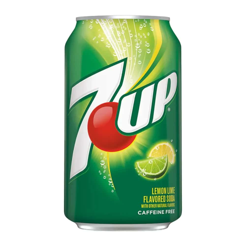7-Up Soda Cans 330ml - 12pk Case