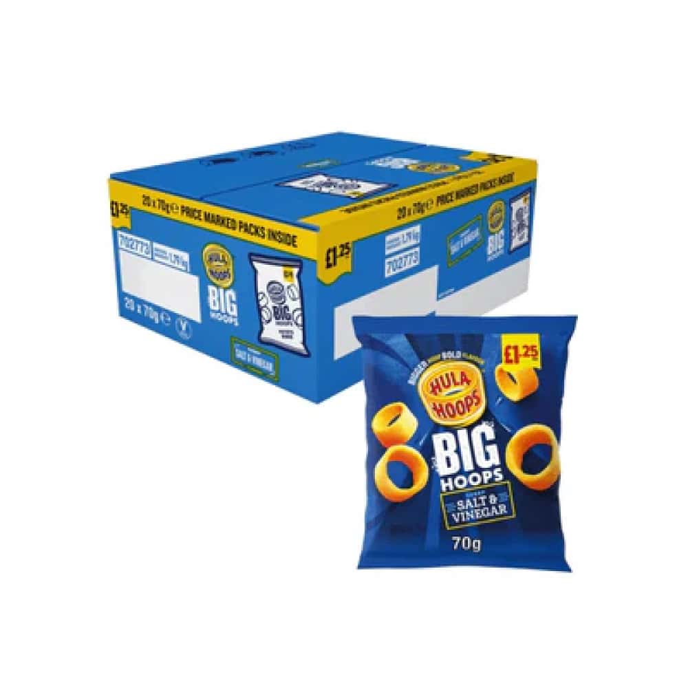 Hula Hoops Big Hoops 70g - 20pk