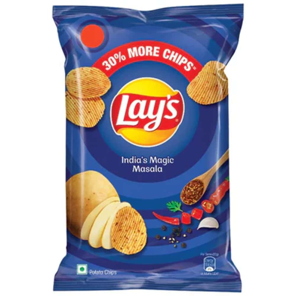 Lays Magic Masala Crisps 46g - 45pk