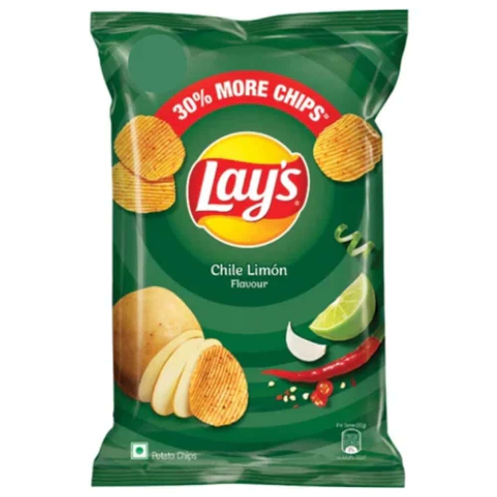 Lays Chille Lemon Crisps 50g - 45pk