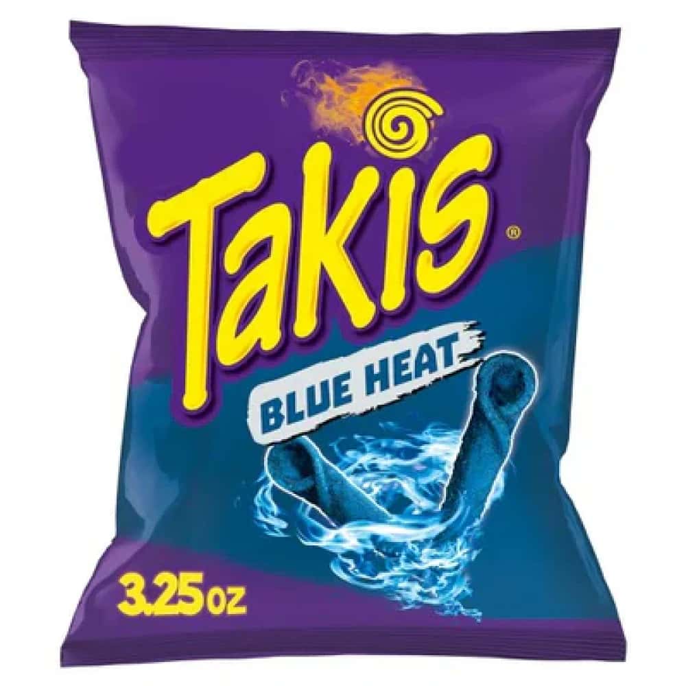 Takis Blue Heat Corn Chips 3.250z - 20pk