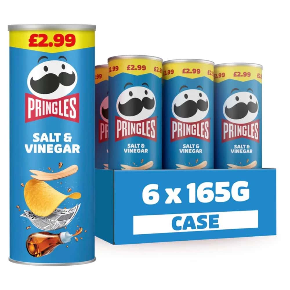 Pringles Sharing Crisps 165g - 6pk