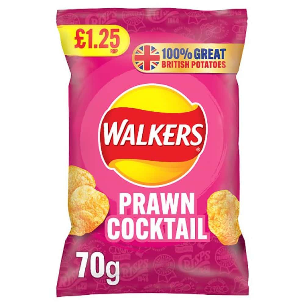 Walkers Crisps 70g - 18pk