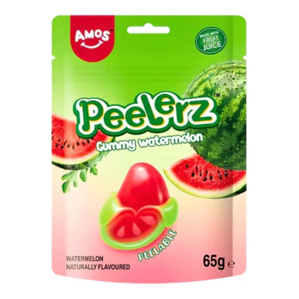 Amos Peelerz Halal Gummies 65g - 24pk