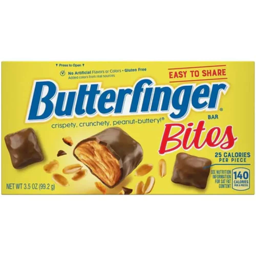 Butterfinger Bites Theatre Box 73.9g - 9pk