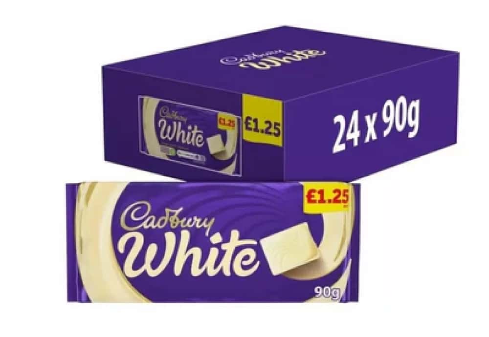 Cadbury Dairy Milk Block 90g - 24pk