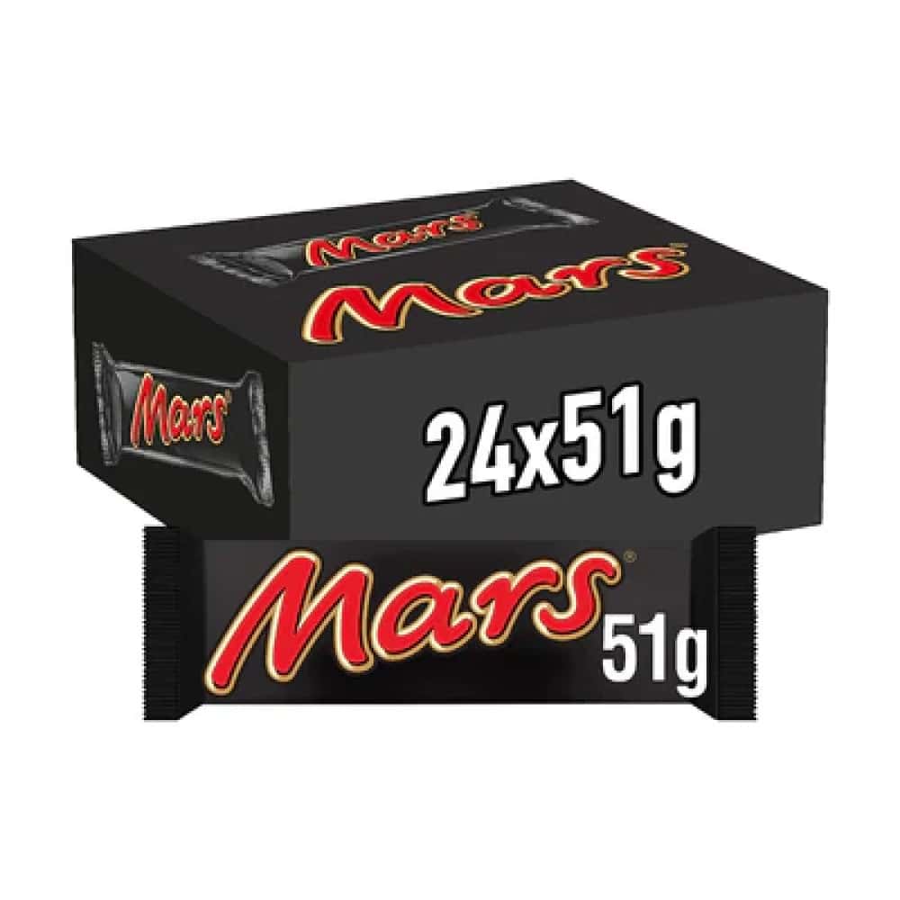 Mars Chocolate Bars 51g - 24pk
