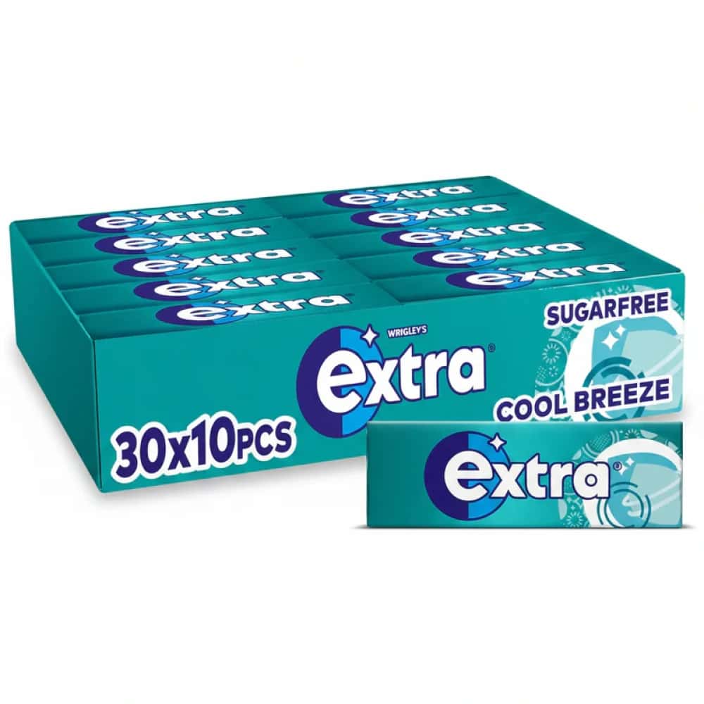 Wrigley's Extra Sugre Free Chewing Gum 14g - 30pk