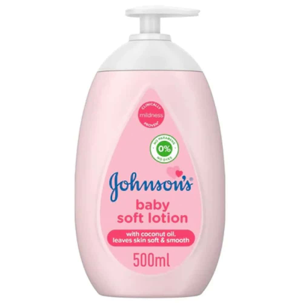 J&J Baby Lotion Pump 500ml - 6pk