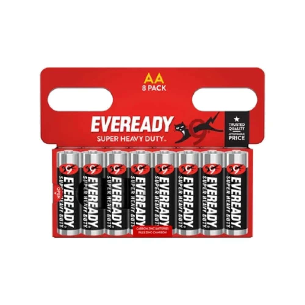 Eveready (Panasonic) Super Heavy Duty AA - 8pcs