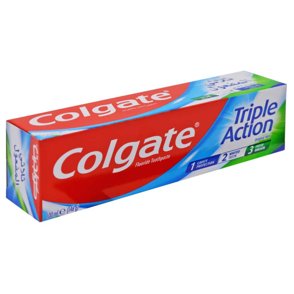 Colgate Triple Action 100ml Toothpaste - 12pk