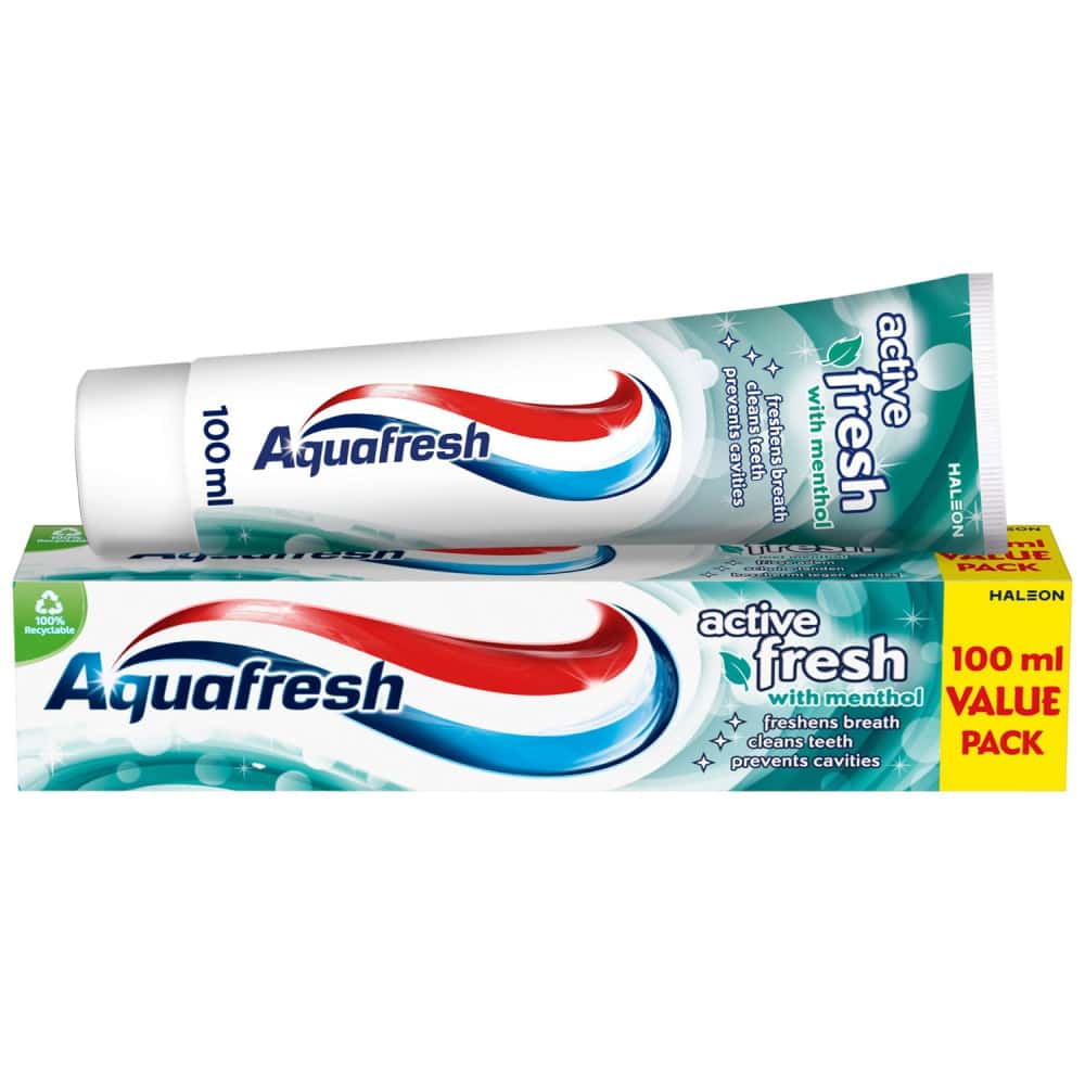 Aquafresh Active Fresh 100ml UK - 12pk