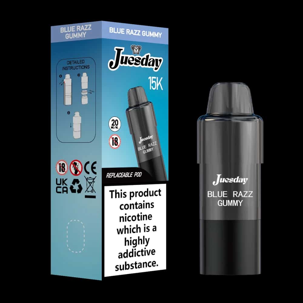 Juesday 15k Prefilled Pods Box of 5