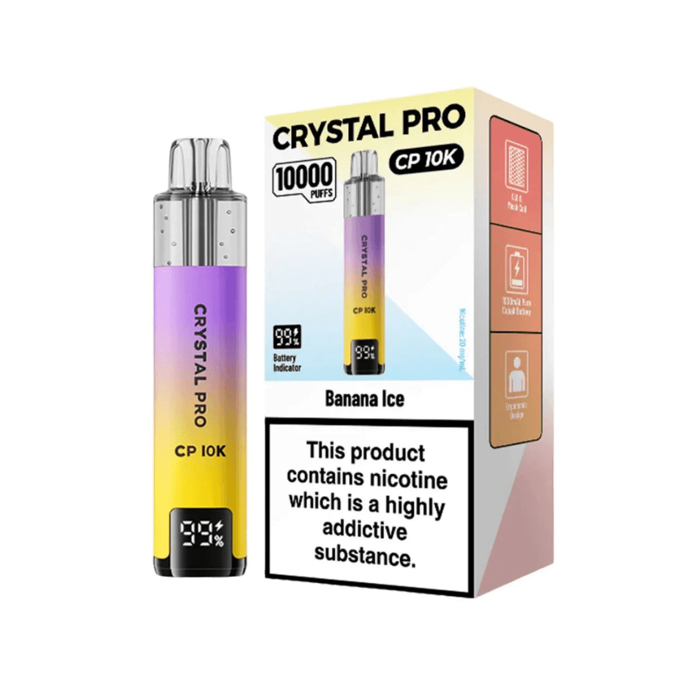 Crystal Pro CP 10k Vape Kit Box of 5