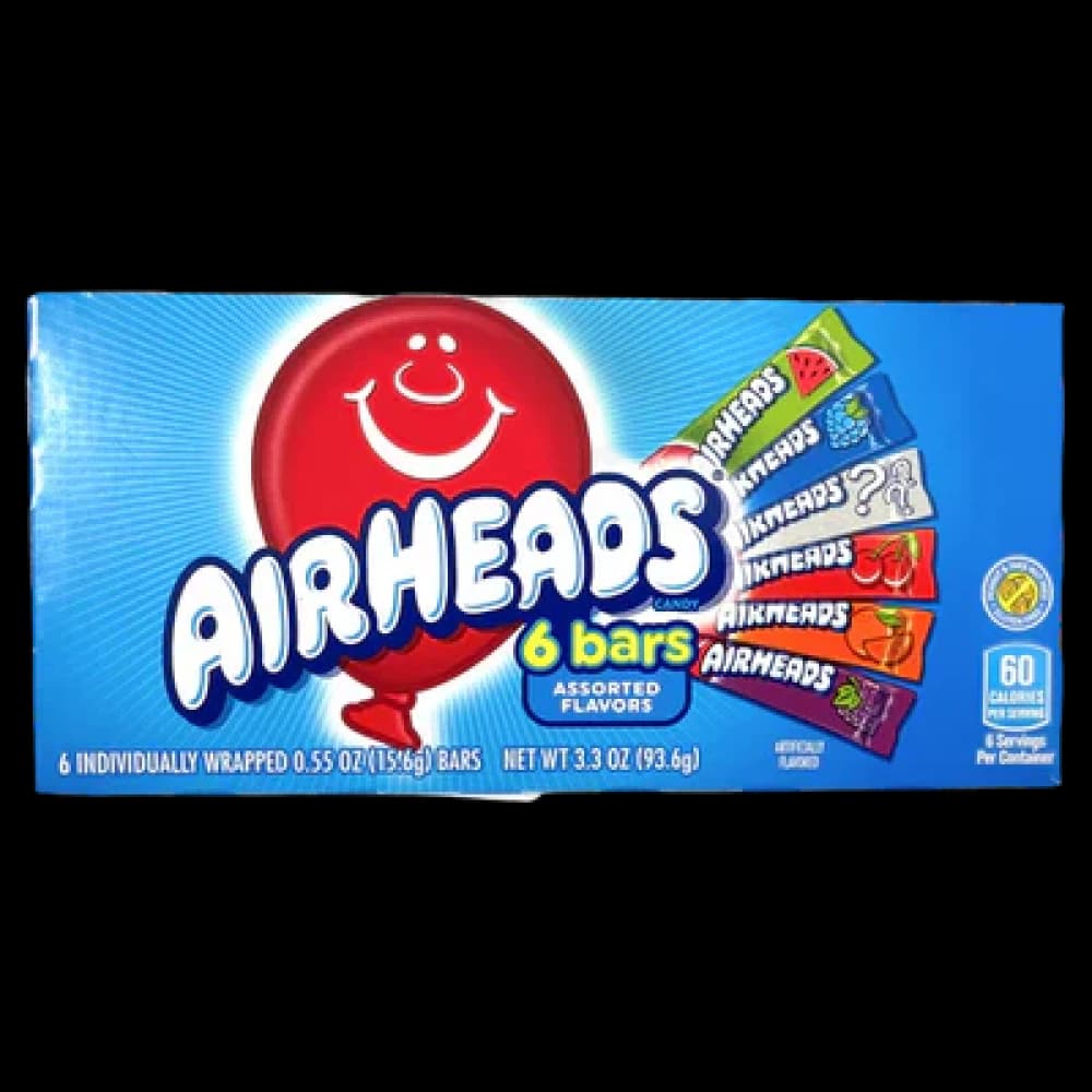 AirHeads Candy Bars Theatre Box 93.6g - 12pk