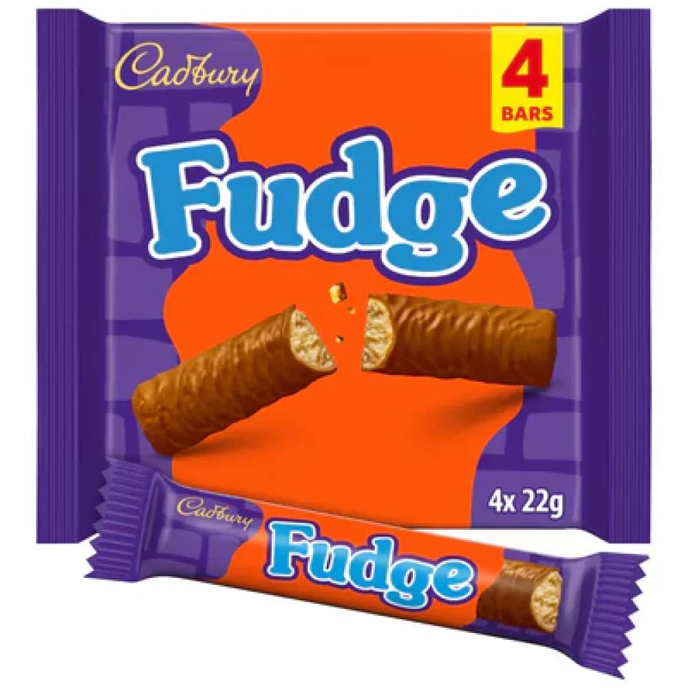 Cadbury Fudge Bars 22g - 60pk