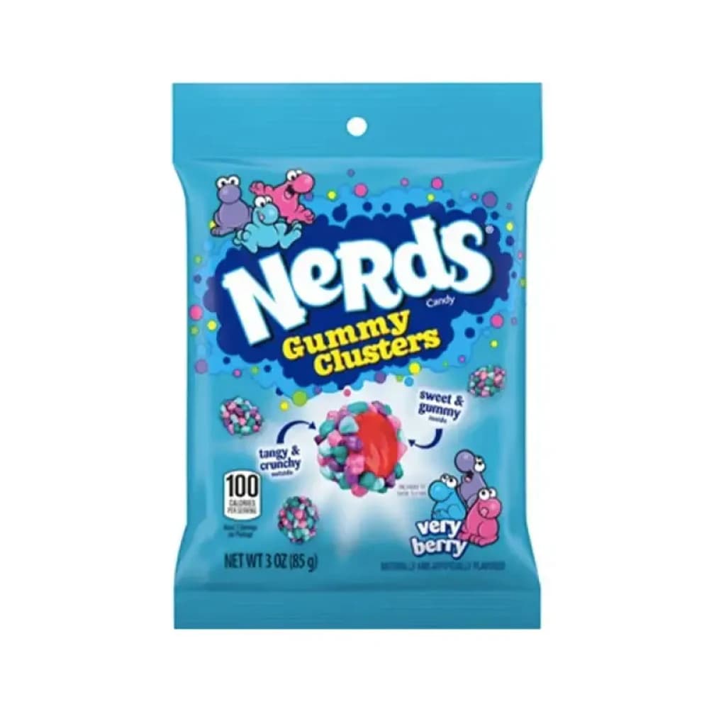 Nerds Very Berry Peg Bag 3oz - 12pk
