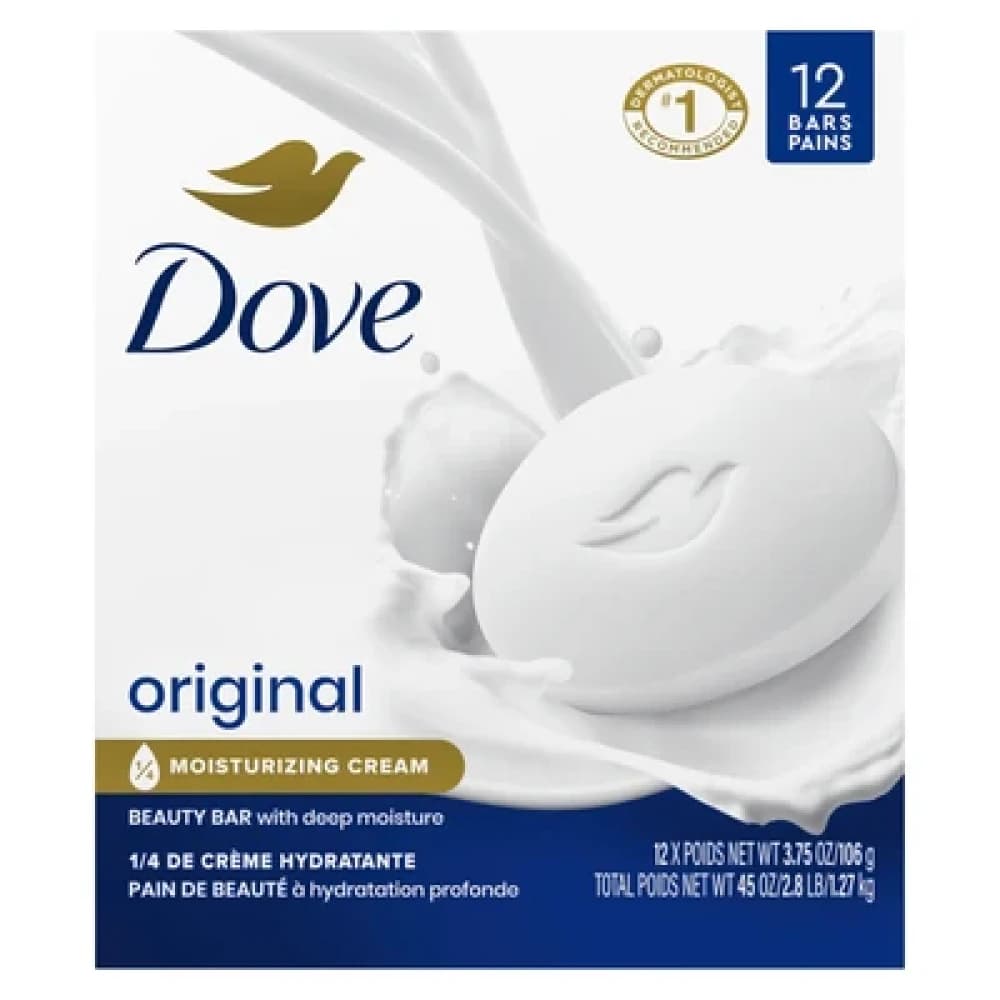 Dove Soap Original 90g - 12pk
