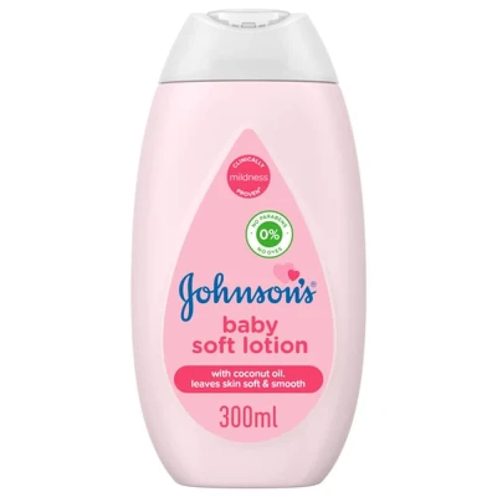 J&J Baby Lotion Pump 300ml - 6pk