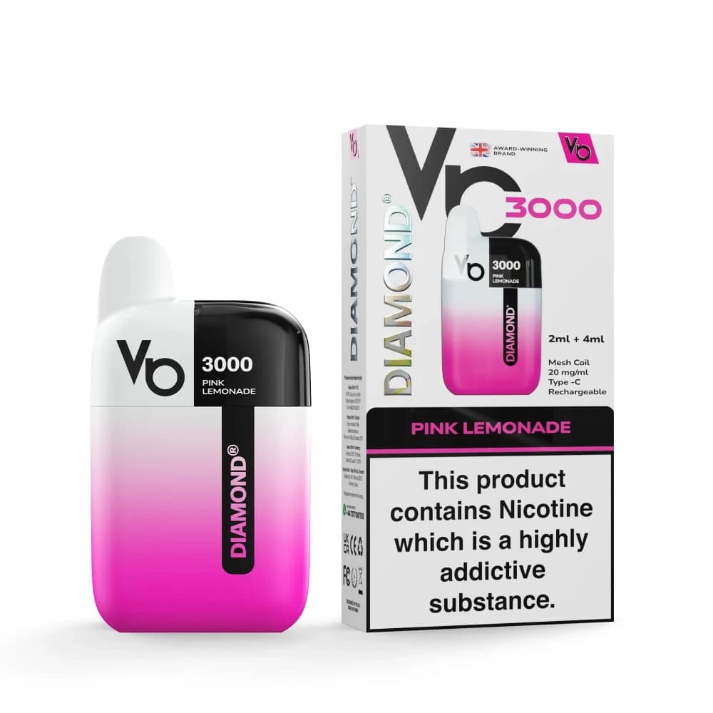 Vapes Bar Diamond 3000 Vape Kit Box of 5