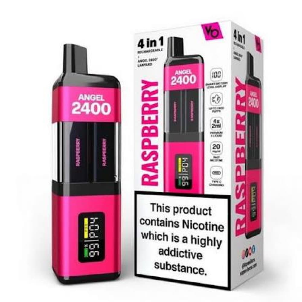 Vapes Bars Angel 2400 4-In-1 Kit Box of 5