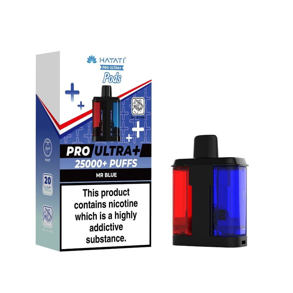 Mr Blue Hayati Pro Ultra Plus 25K Pods Pack of 5