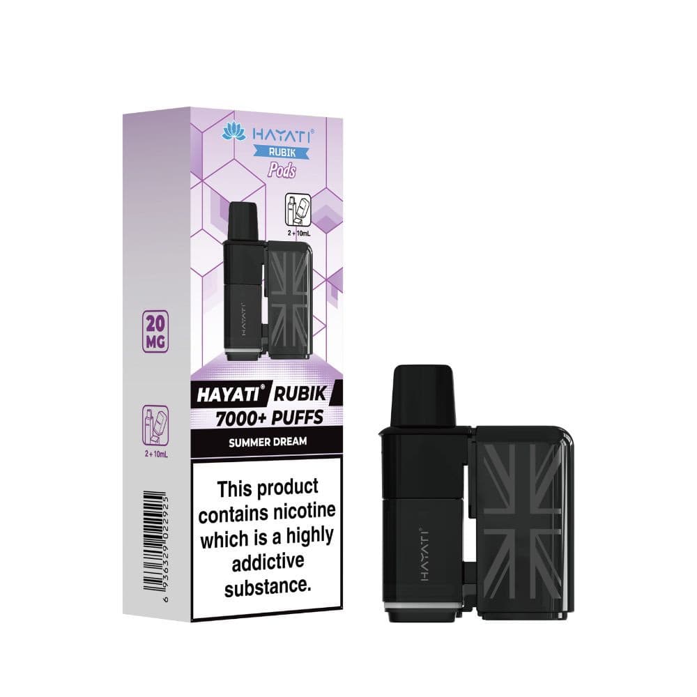  Summer Dream Hayati Rubik 7000 Pods Pack of 5