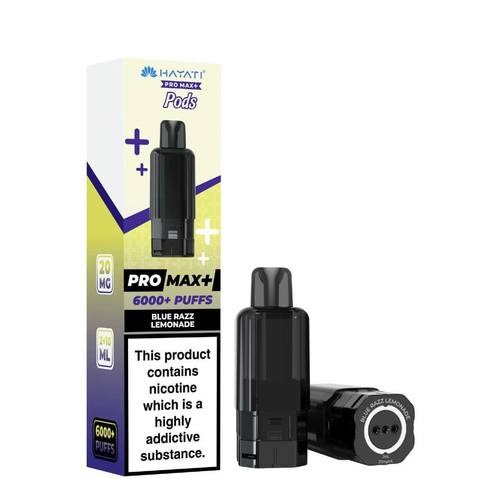  Blue Razz Lemonade Hayati Pro Max Plus 6000 Pods Pack of 5