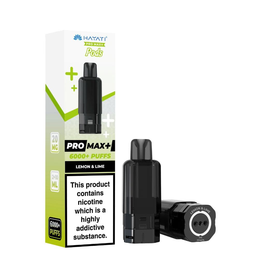  Lemon & Lime Hayati Pro Max Plus 6000 Pods Pack of 5