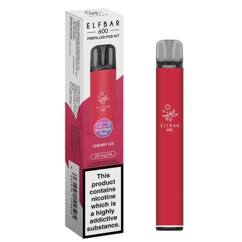  Cherry Ice Ske Crystal Original 600 Vape Kit Box of 10