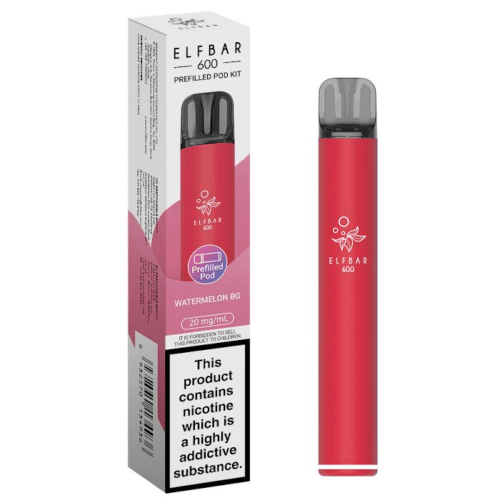  Watermelon BG Ske Crystal Original 600 Vape Kit Box of 10