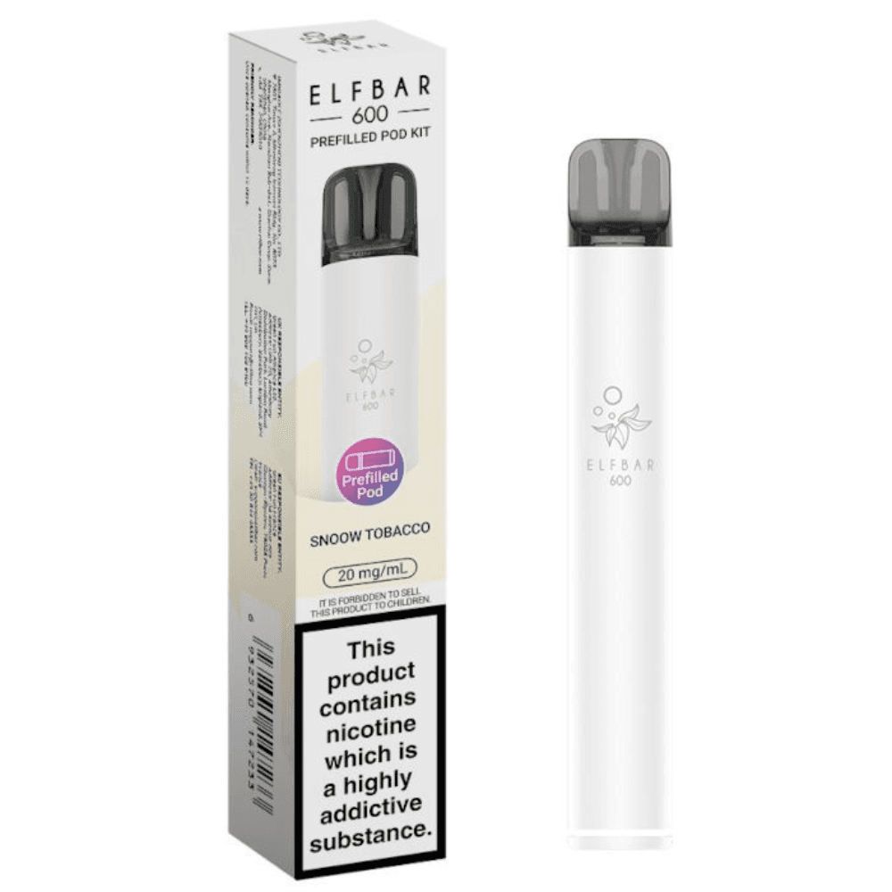  Snoow Tobacco Ske Crystal Original 600 Vape Kit Box of 10