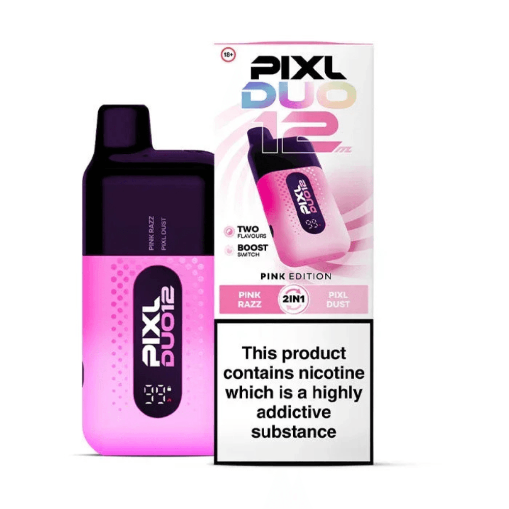  Pink Edition Pixl Duo 10k Prefilled Vape Kit Box of 5
