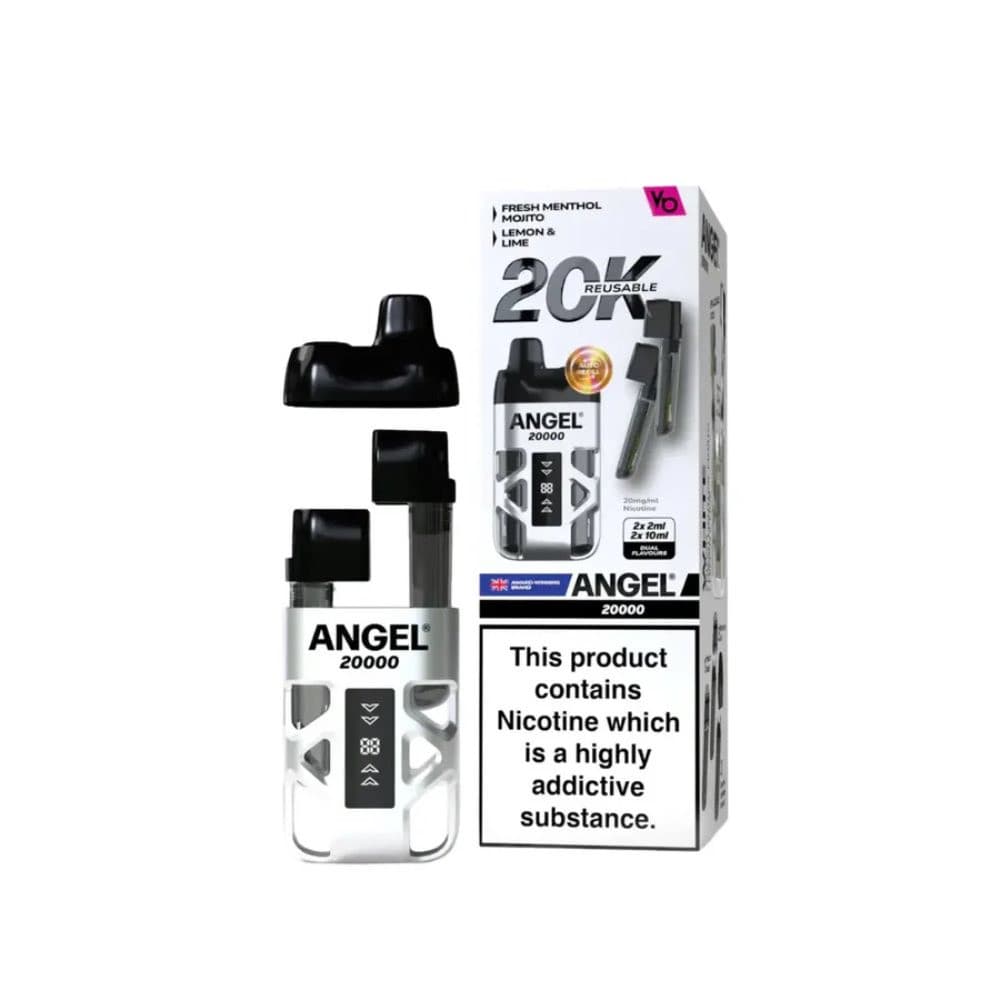  White Edition Angel 20k Prefilled Vape Kit Box of 5