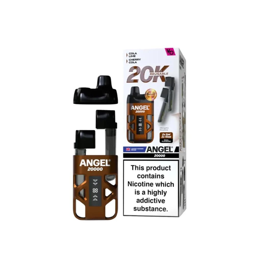  Brown Edition Angel 20k Prefilled Vape Kit Box of 5