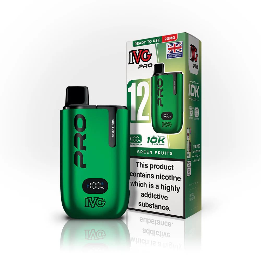  Freen Fruits IVG Pro 12 Vape Kit Box of 5