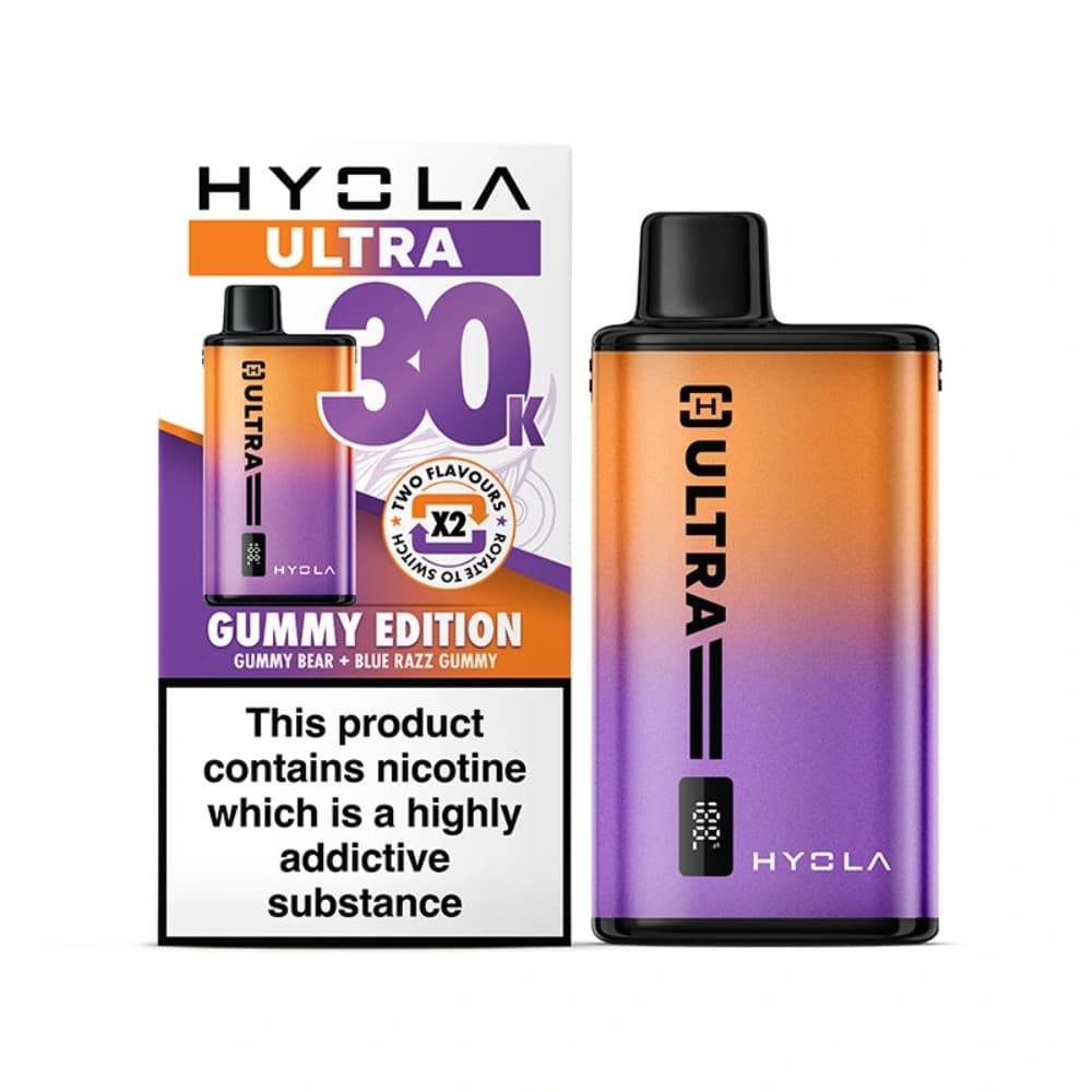  Gummy Edition Hyola Ultra Plus 30k Vape Kit Box of 5