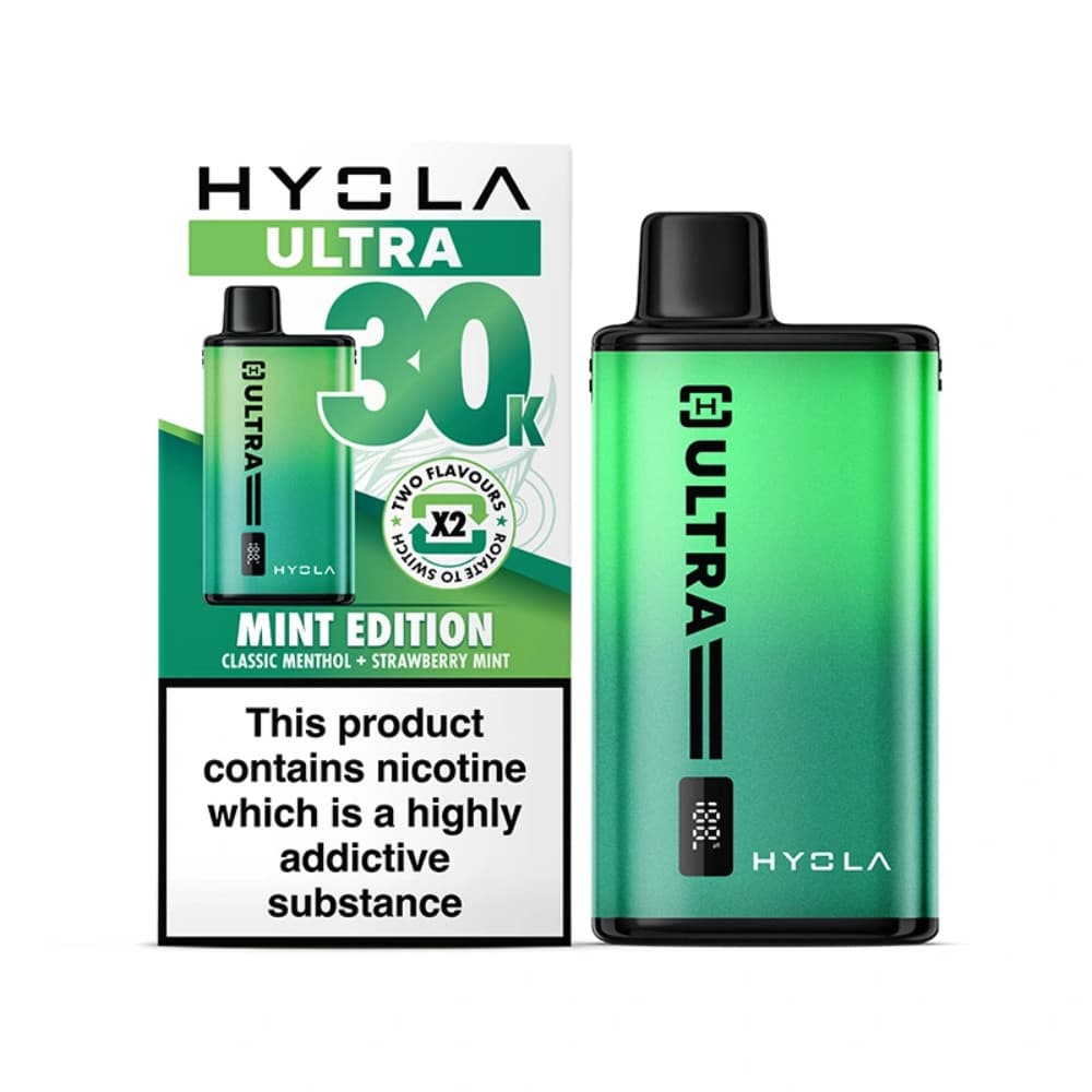  Mint Edition Hyola Ultra Plus 30k Vape Kit Box of 5