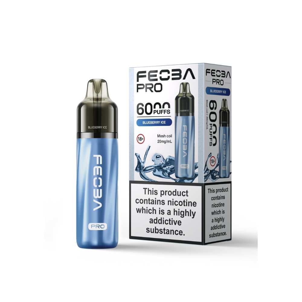  Blueberry Ice Feoba Pro Plus 6000 Vape Kit Box of 5