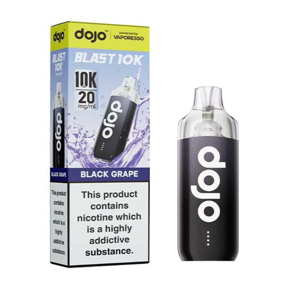  Black Grape Vaporesso Dojo Blast 10k Vape Kit Box of 5