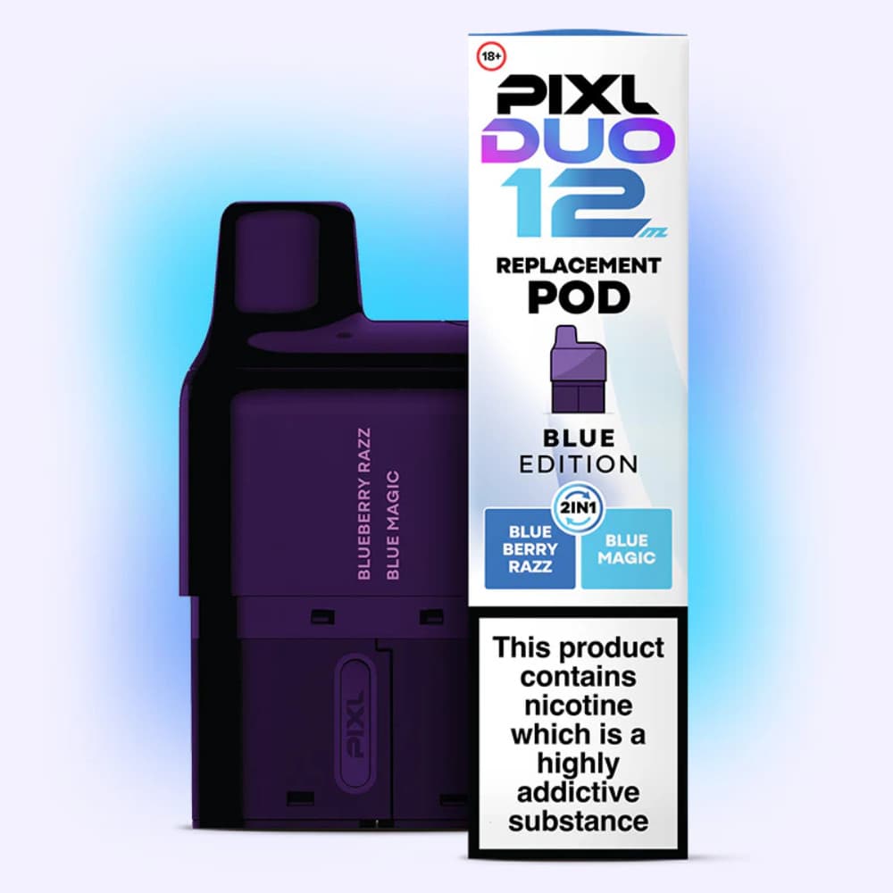  Blue Edition PIXL Duo 10k Pods Pack of 5