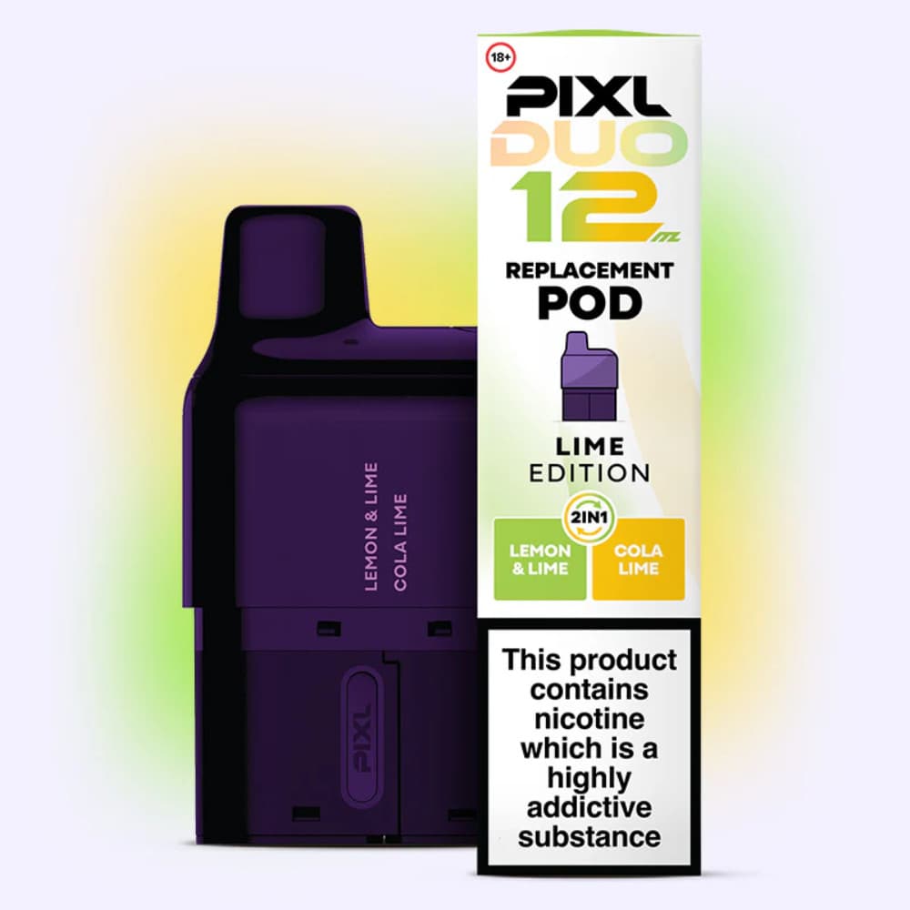  Lime Edition PIXL Duo 10k Pods Pack of 5