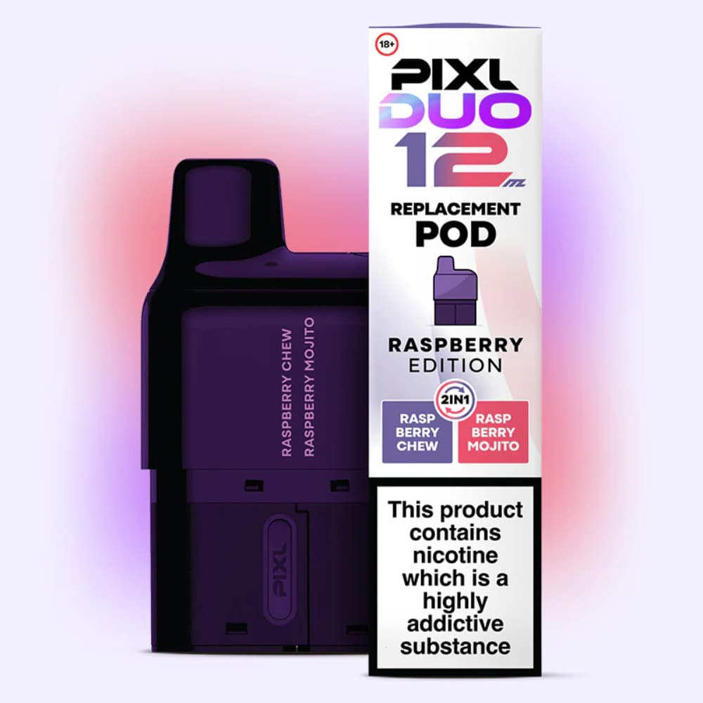  Raspberry Edition PIXL Duo 10k Pods Pack of 5