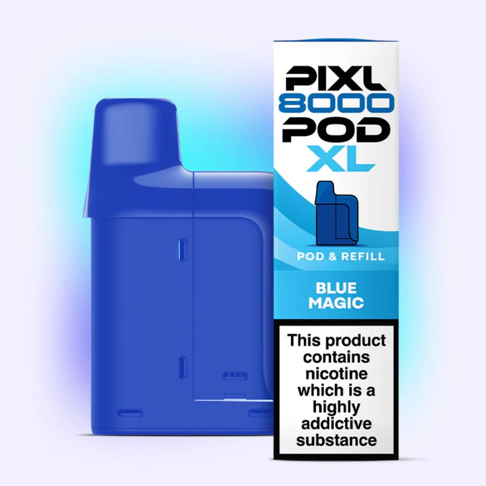  Blue Magic Pixl 8000 Prefilled Pods Pack of 5