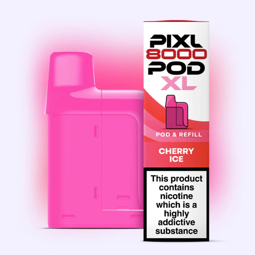  Cherry Ice Pixl 8000 Prefilled Pods Pack of 5