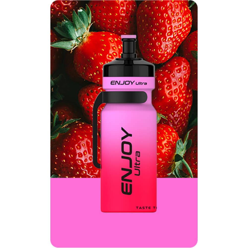  Strawberry Ice Enjoy Ultra 9000 Vape Kit Box of 10