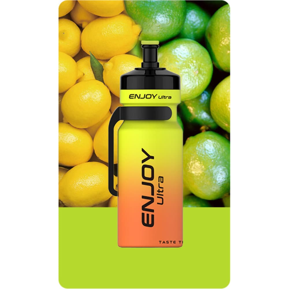  Lemon Lime Enjoy Ultra 9000 Vape Kit Box of 10