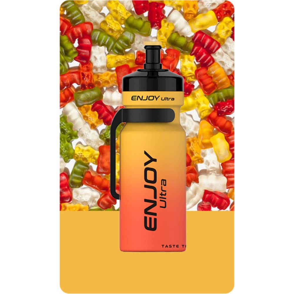  Gummy Bear Enjoy Ultra 9000 Vape Kit Box of 10